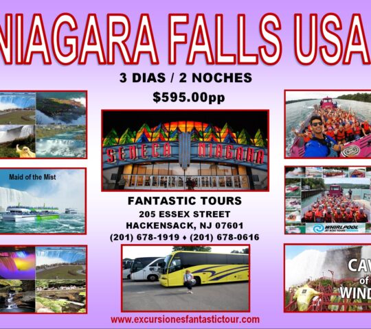 Niagara Falls USA & Whirlpool Jet Boat